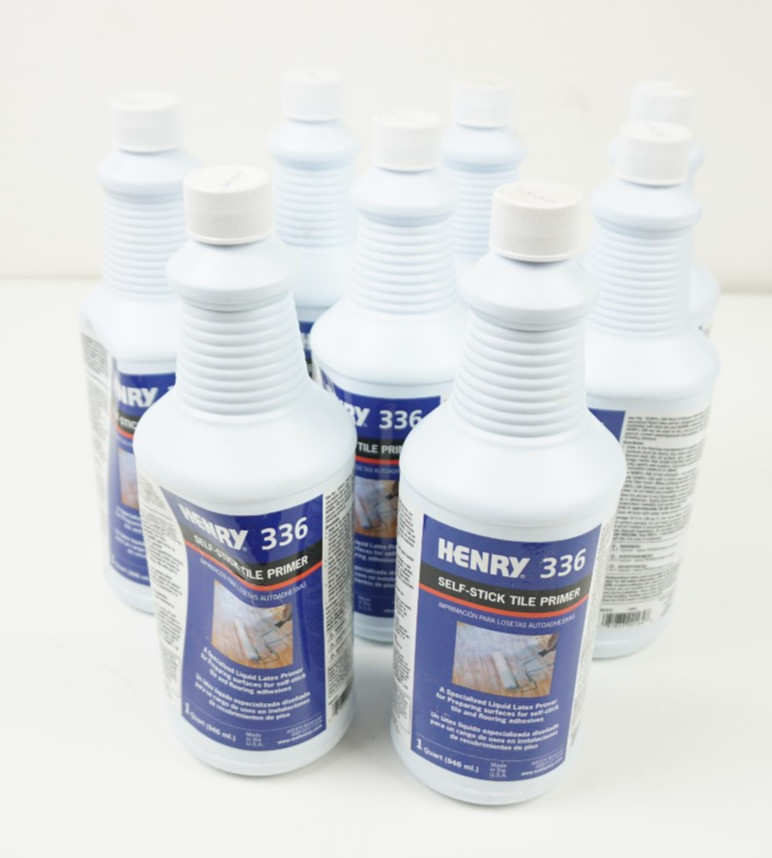 Henry 336 Self Stick Tile Primer Lot of 8 EXP 2023/2024