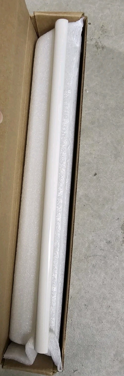 12 New Dal-Tile S1/212J1P2 1/2″x12″ Glazed Bright White Ceramic Wall Tile Trim