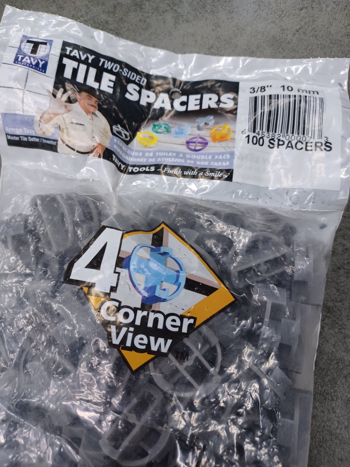 !!!! TAVY 3/8″ inch FLOOR & WALL TILE SPACERS !!!