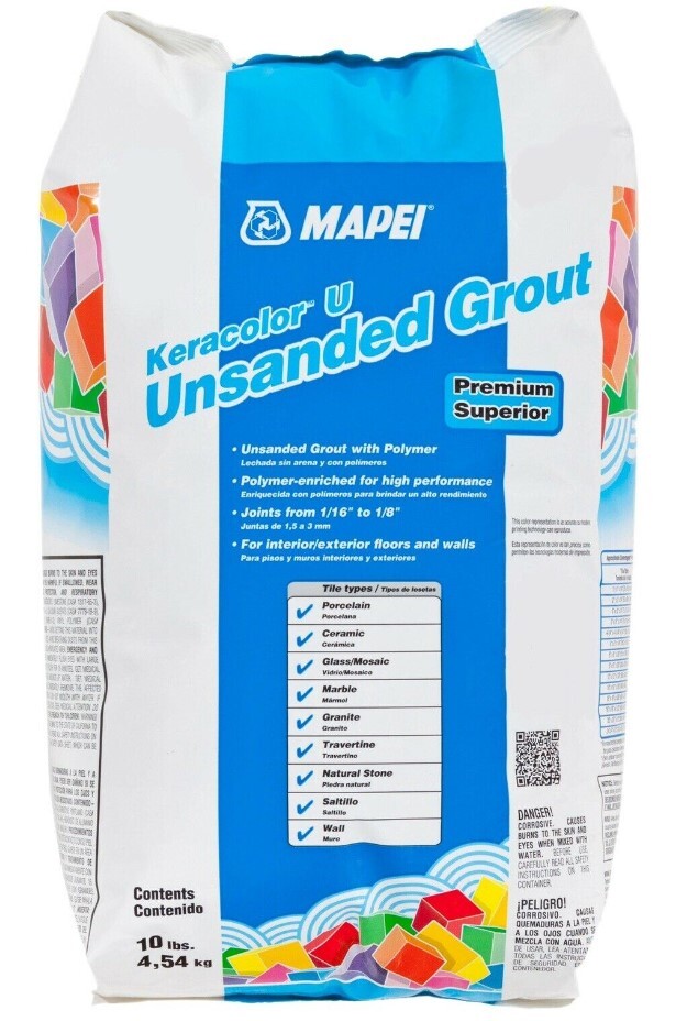 Mapei Keracolor U 10lb Bag Unsanded Grout Various Colors