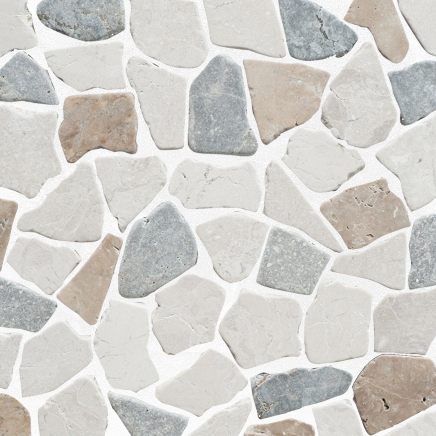 Sea Sand Random Mosaic Wall & Floor Tile ($11.84/SqFt)