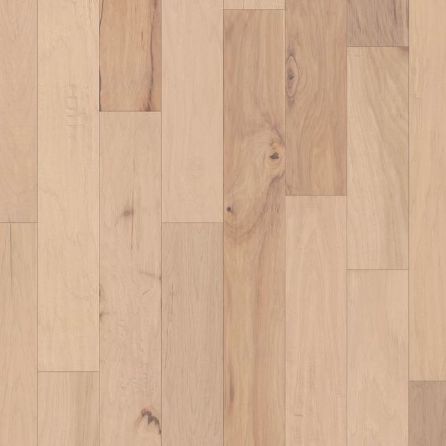 Shaw SW219 Pebble Hill 5″W Handscraped Engineered Hickory – Off White