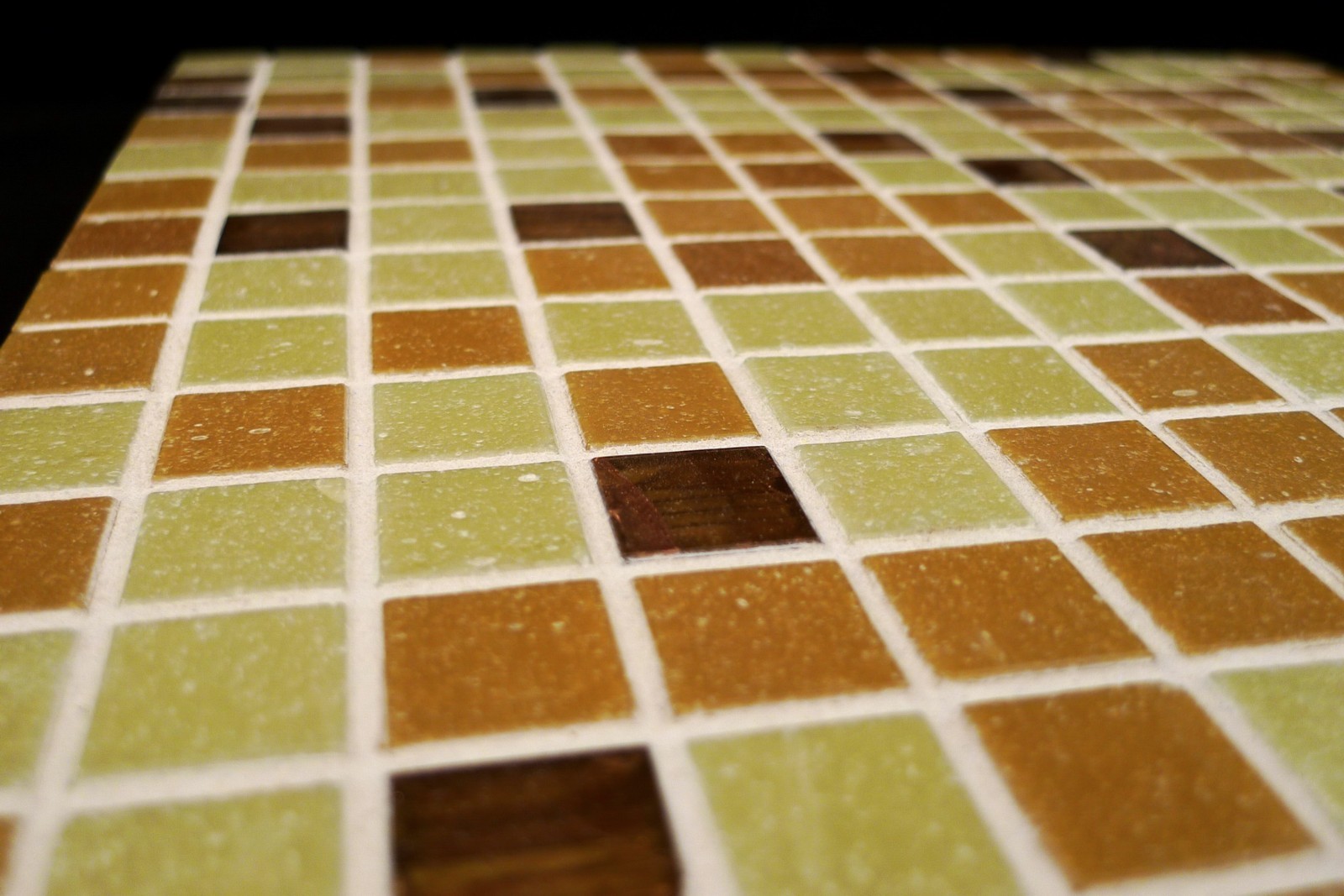 Mixed Autumn Color (Different shades of brown) Mosaic Glass Tile Kitchen & Bath