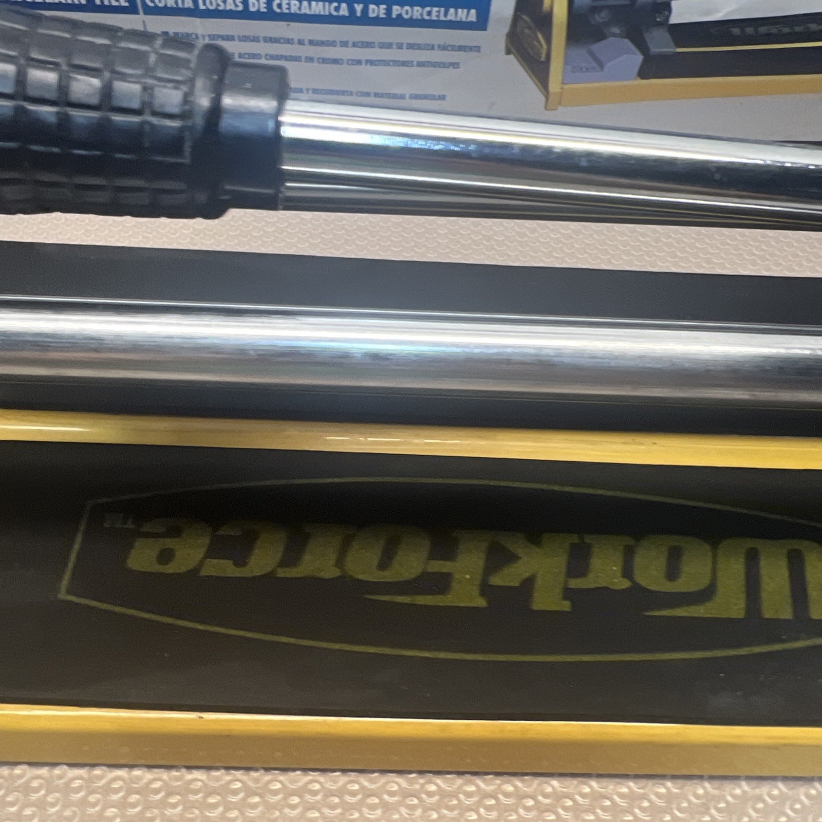 Workforce 14″ Tile Cutter THD14 Ceramic Porcelain Tile Tool Used Box Is Damaged