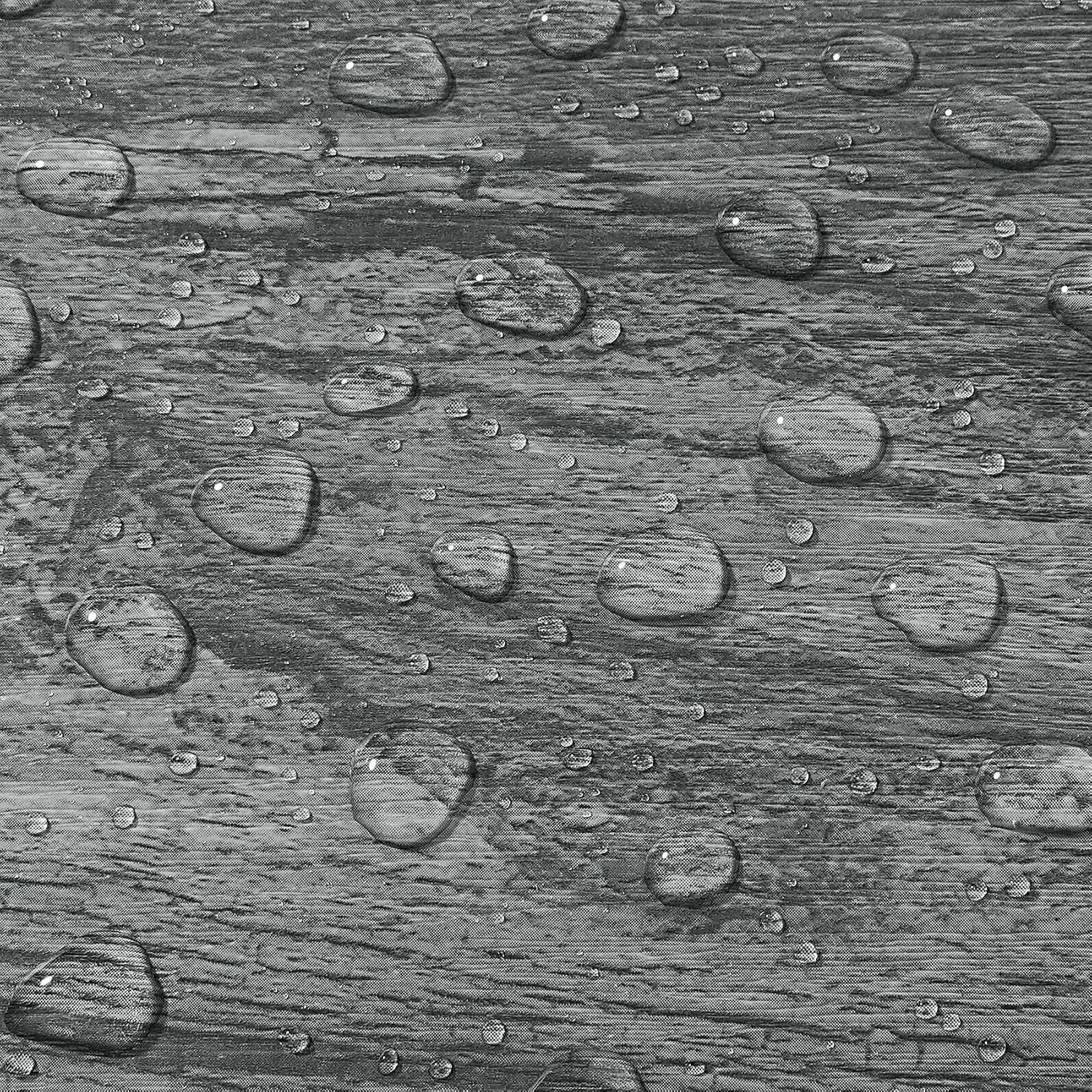 Renter-Friendly Dark Grey Wood Peel and Stick Floor Tiles – 4 Sheets Included