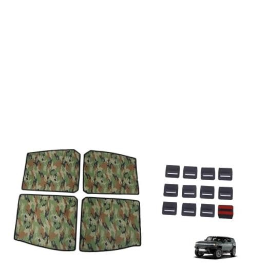 Sunroofs Shade Compatible with 2022 2023 2024 2025 2026 Hummer Camouflage Style