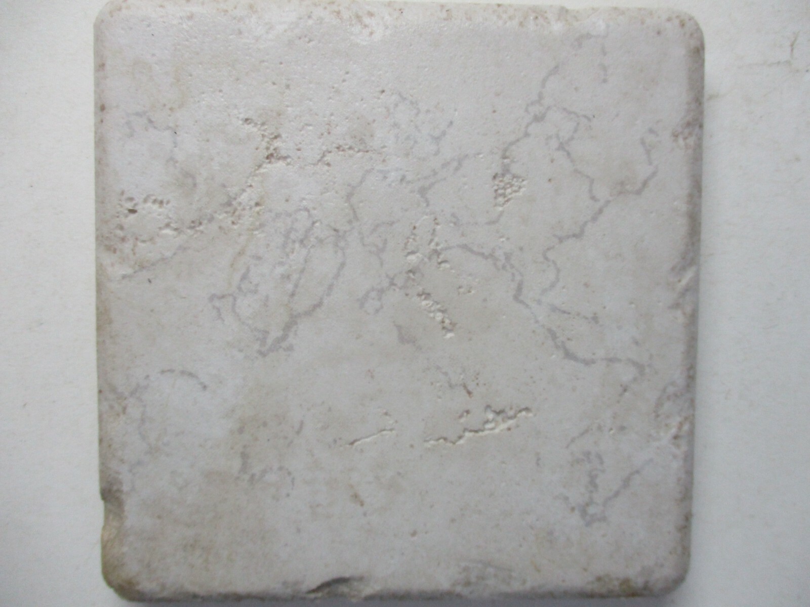 Thermae Cerdomus Italy Sq. 3-7/8″ Beige Matte Imitation LimeStone Tile 1 Vintage