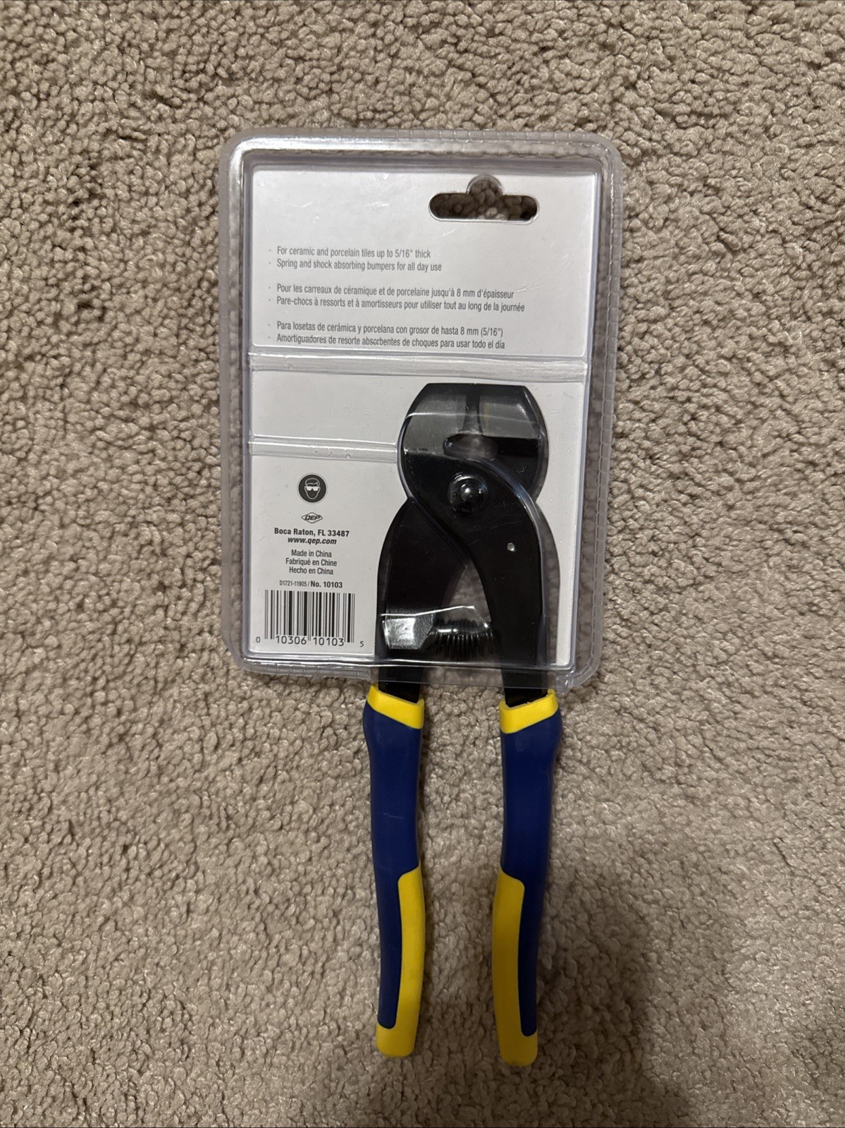 QEP Xtreme Pro-Series Offset Tile Nipper 10103 – Brand New