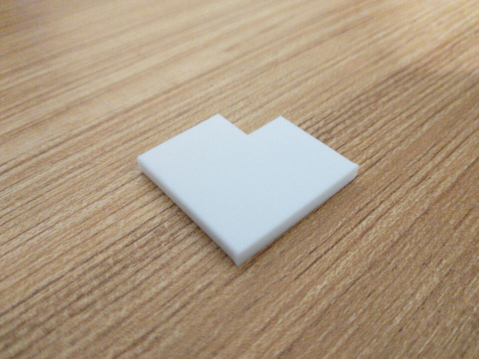 Suspended Drop Ceiling Tile 1 in T Bar T-Bar Frame Outside Corner Trim Cap Cover