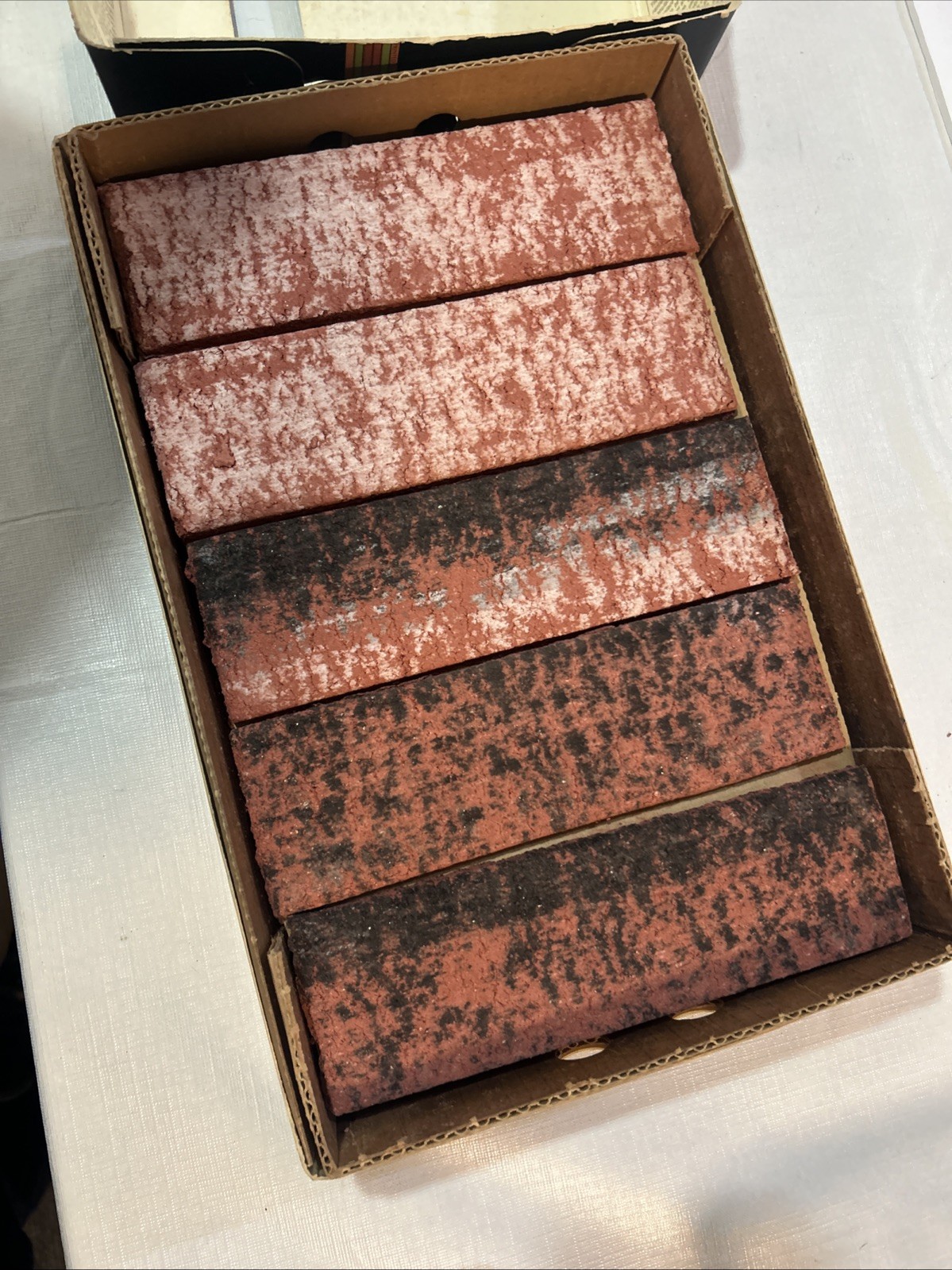 Vintage INCA Antique Standard Used Facing Brick Z-Brick 20 Bricks