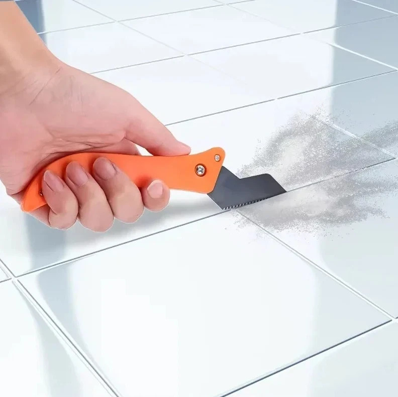 4 Pcs Tungsten Carbide Grout Remover Tile Gap Cleaner & Paint Scraper Tool