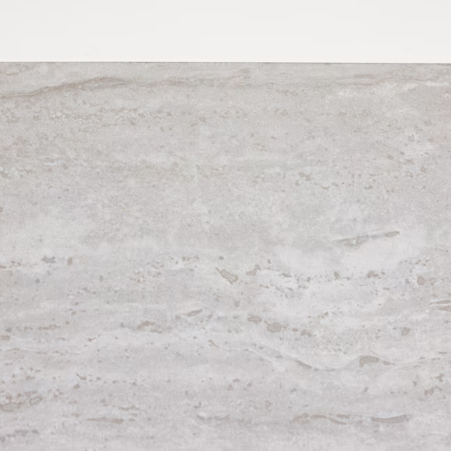 Style Selections Ridgemont Silver 12 x 24 Glazed Porcelain Floor and Wall Tile