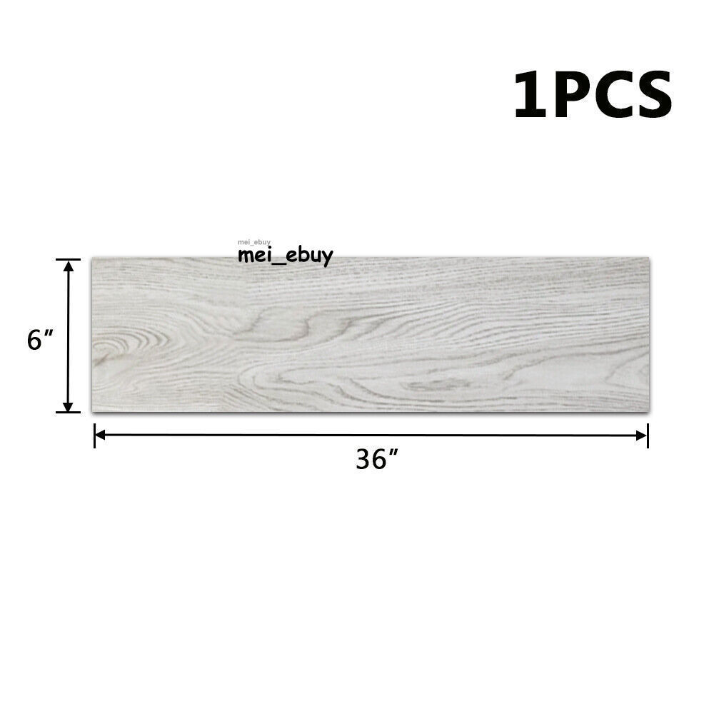 36-Pack Peel & Stick Luxury PVC Vinyl Flooring Tile 54 Sq.Ft Adhesive Wood Plank