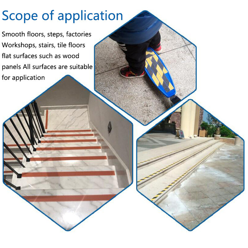5M Anti Slip Tape Non Slip High Grip Adhesive Backed Water Resistant 8-Colors