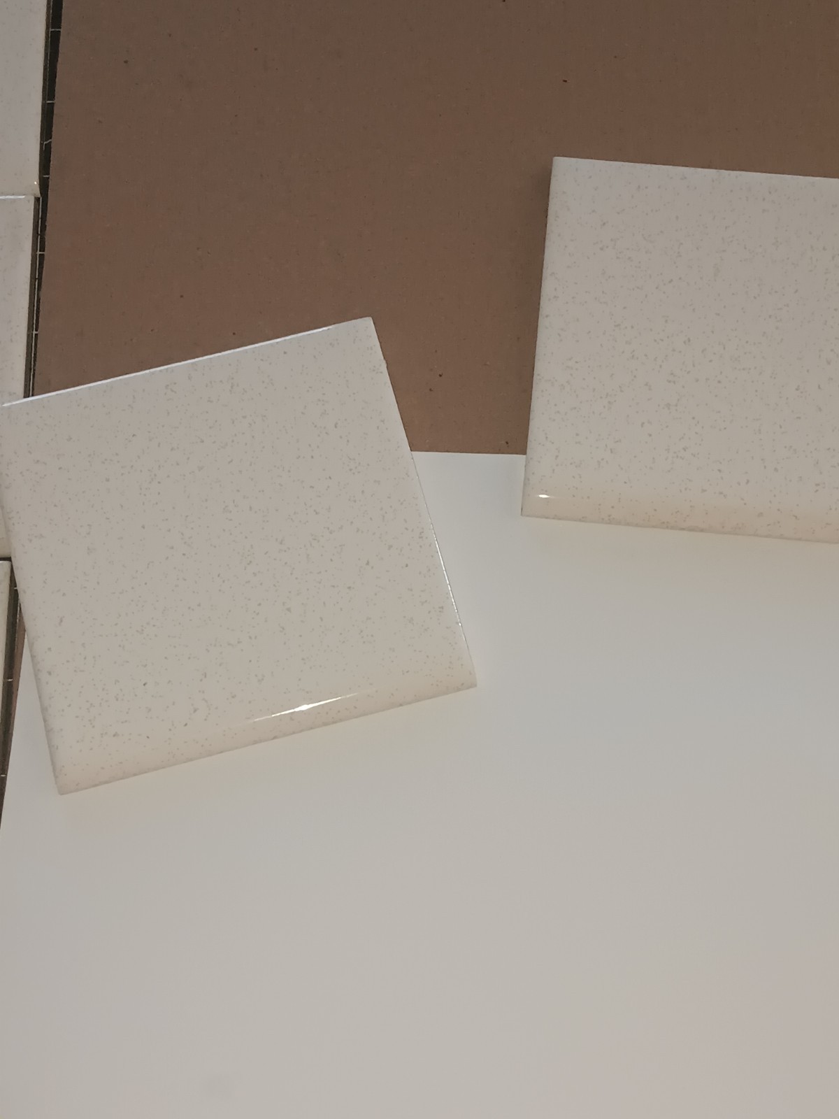 12 pc. Danto Japan Vintage Ceramic Tile GOLDEN SPICE Bullnose Bathroom NOS MCM