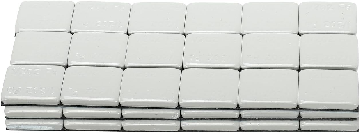 9 Lb. Box Wheel Weights- 0.5oz, 1/2 Oz. Stick On Adhesive 1/2 oz – 288pcs Grey