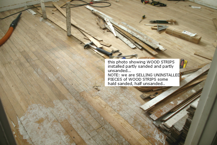 VINTAGE Old 1960’s SOLID WOOD FLOOR FLOORING 2″ Wide STRIPS Construction Remodel