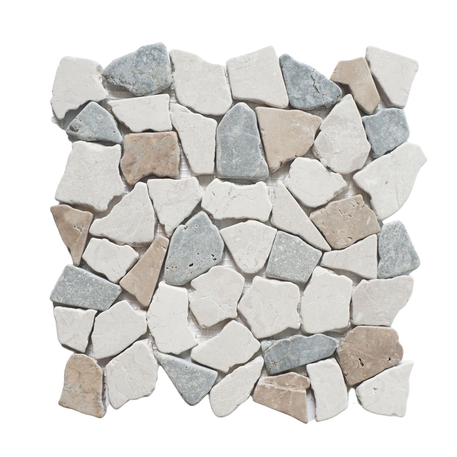Sea Sand Random Mosaic Wall & Floor Tile ($11.84/SqFt)
