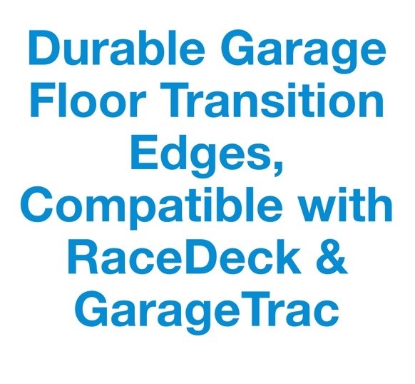 Female Transition Edge Kit Durable Interlocking Modular Garage Floor Edging