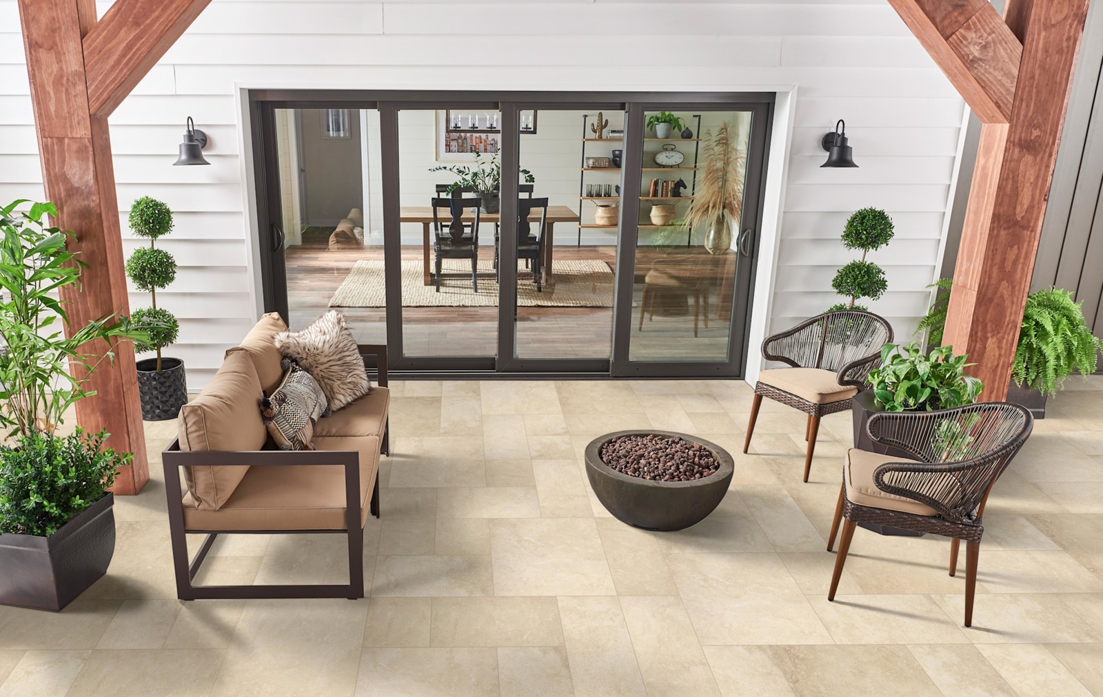 Ackland AKLNPPTM-PL 12″ x 24″ Rectangle Exterior Paver Tile – – Glacial Drift
