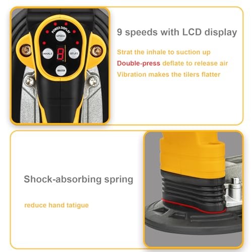 Tile Vibration Leveling Machine for Dewalt 20V Battery, Tile Vibration Tool