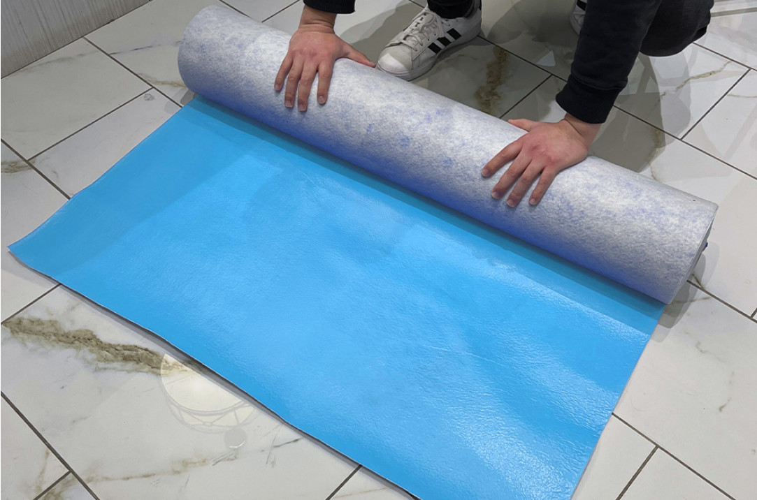 Bardalas Multipurpose Temporary Floor Protection Mat 40 In x 45 Ft Reusable Roll
