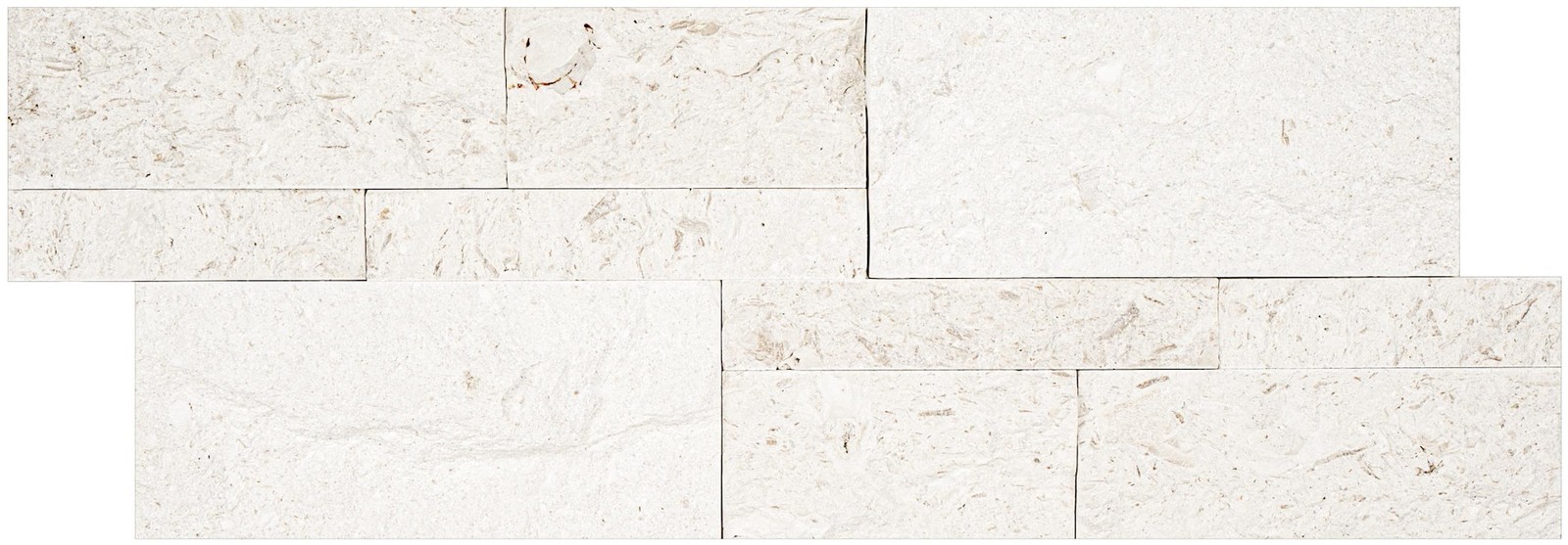 Ackland AKPLPL9X24F-PL 9″ x 24″ Limestone Hardscape Wall Tile – – Montara Ivoria