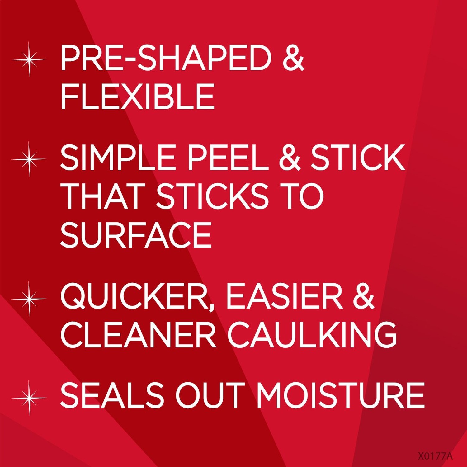 Tub/Floor Peel and Stick Caulk, 1-1/4″ x 5′ (3.1cm * 1.5m), (1 Count (Pack of…
