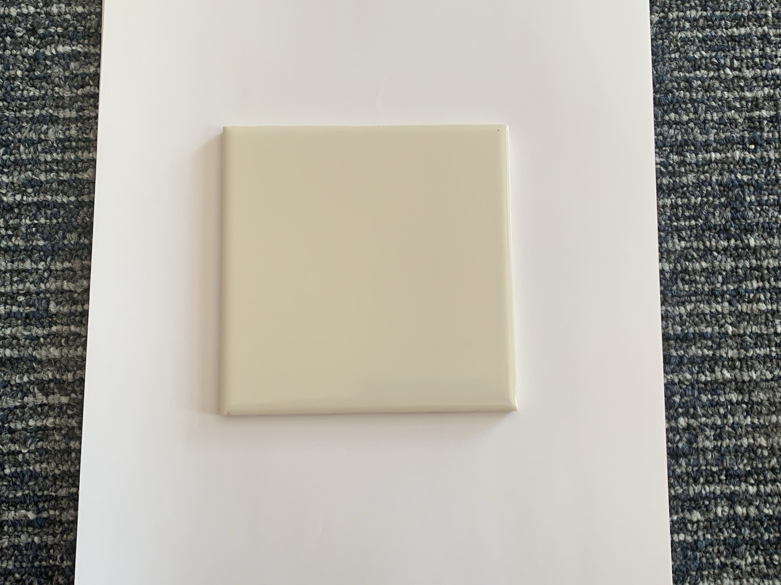 Vintage Florida Tile Off White #51 Gloss Finish Mid Century Modern Lot 10 New