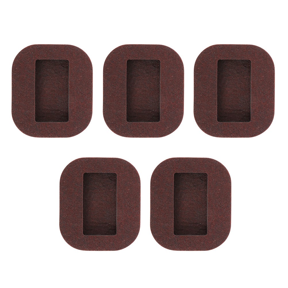 5 Pcs Roller Holder Furniture Caster Felt Cups Rolling Chair Office