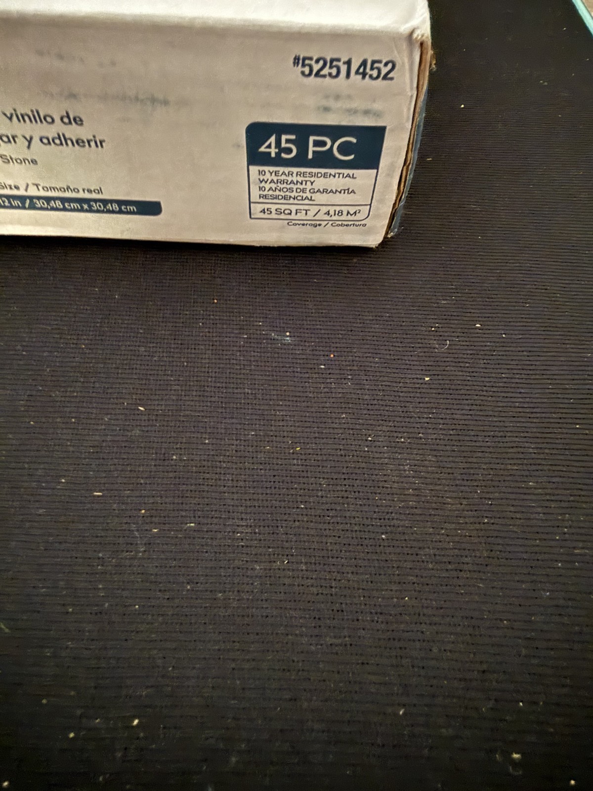 Style Selection Peel-and-Stick Vinyl Flooring Tiles