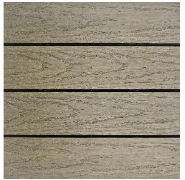 NewTechWood 1 ft x 1 ft Quick Deck Outdoor Composite Deck Tile in Roman Antique