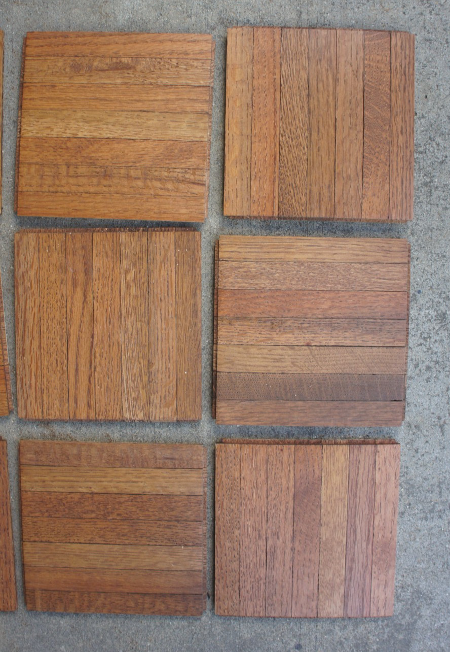 Parquet Flooring 6″x6″x5/16″ Solid Oak COLOR TILE HONEY CLASSIC 12 pcs New USA