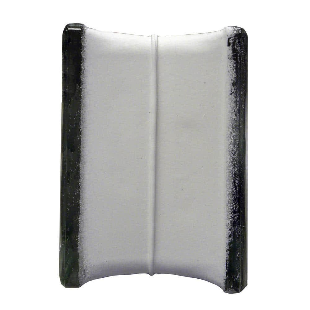 Nubio 4 in. Thick Series 6 in. x 6 in. x 4 in. (8-Pack) Wave Pattern Glass Block