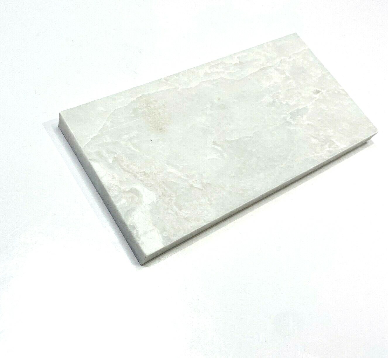Glacier White 3×6 Polished Marble Tile Floor Backsplash Kitchen (Sold by piece)