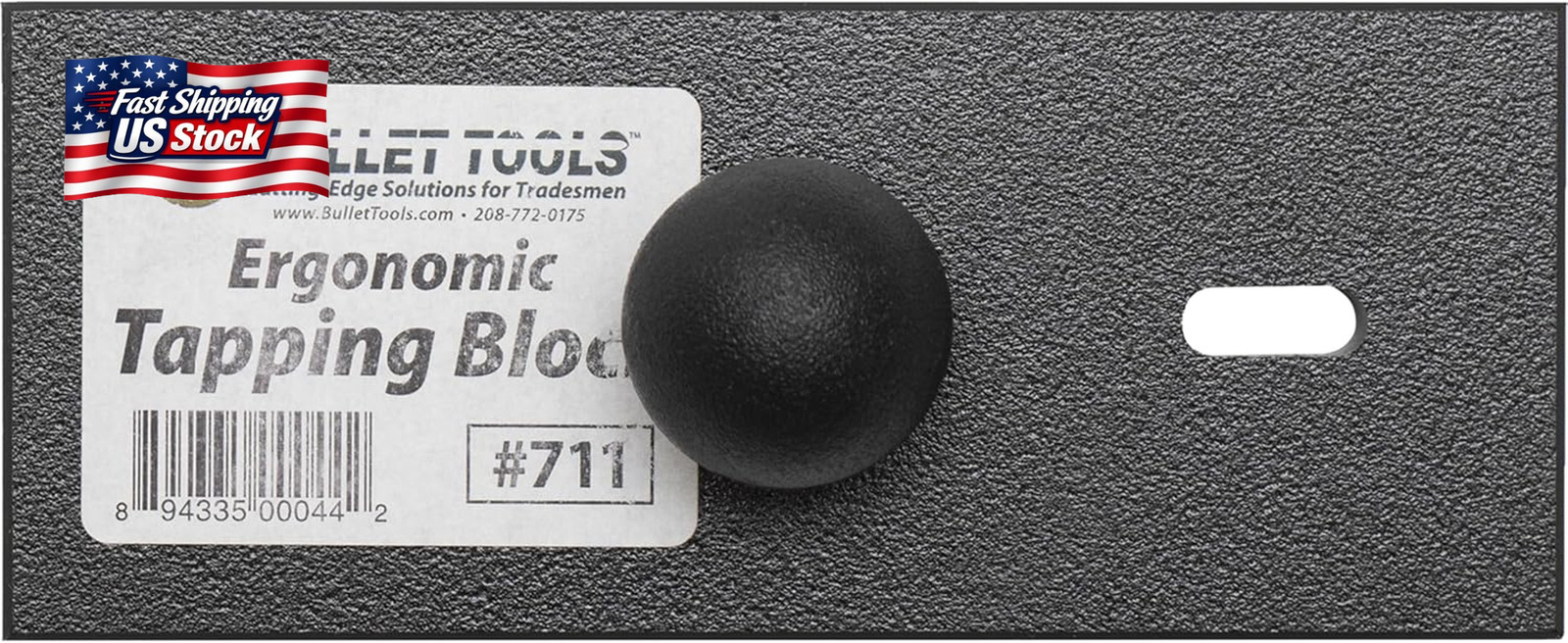 Marshalltown Bullet Tools Standard Tapping Block, Durable Flooring Tool, Easy Gr