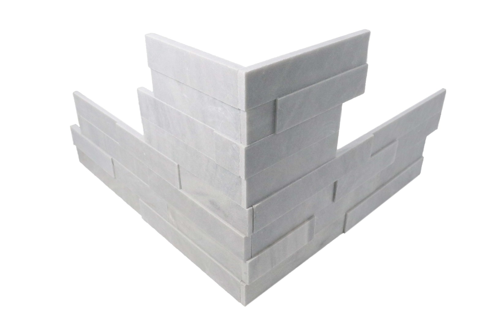 Cruz Bay Studio MKT22822 Cliffside – 8″ x 24″ Brick Wall Tile – – Lunar