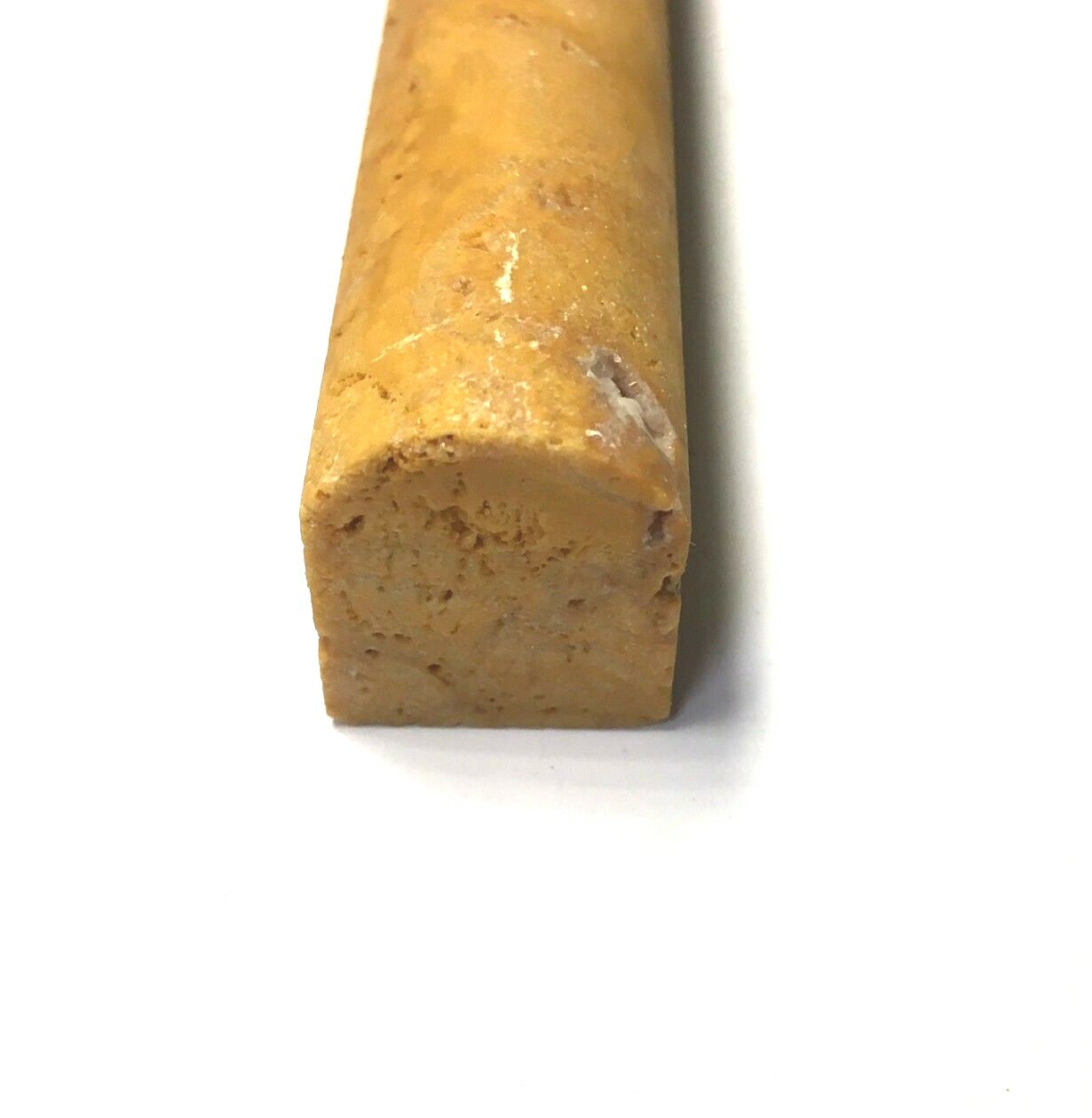 3/4″X6″ Gold Travertine Chair Rail Pencil Profile Molding Trim Piece Wall Tile