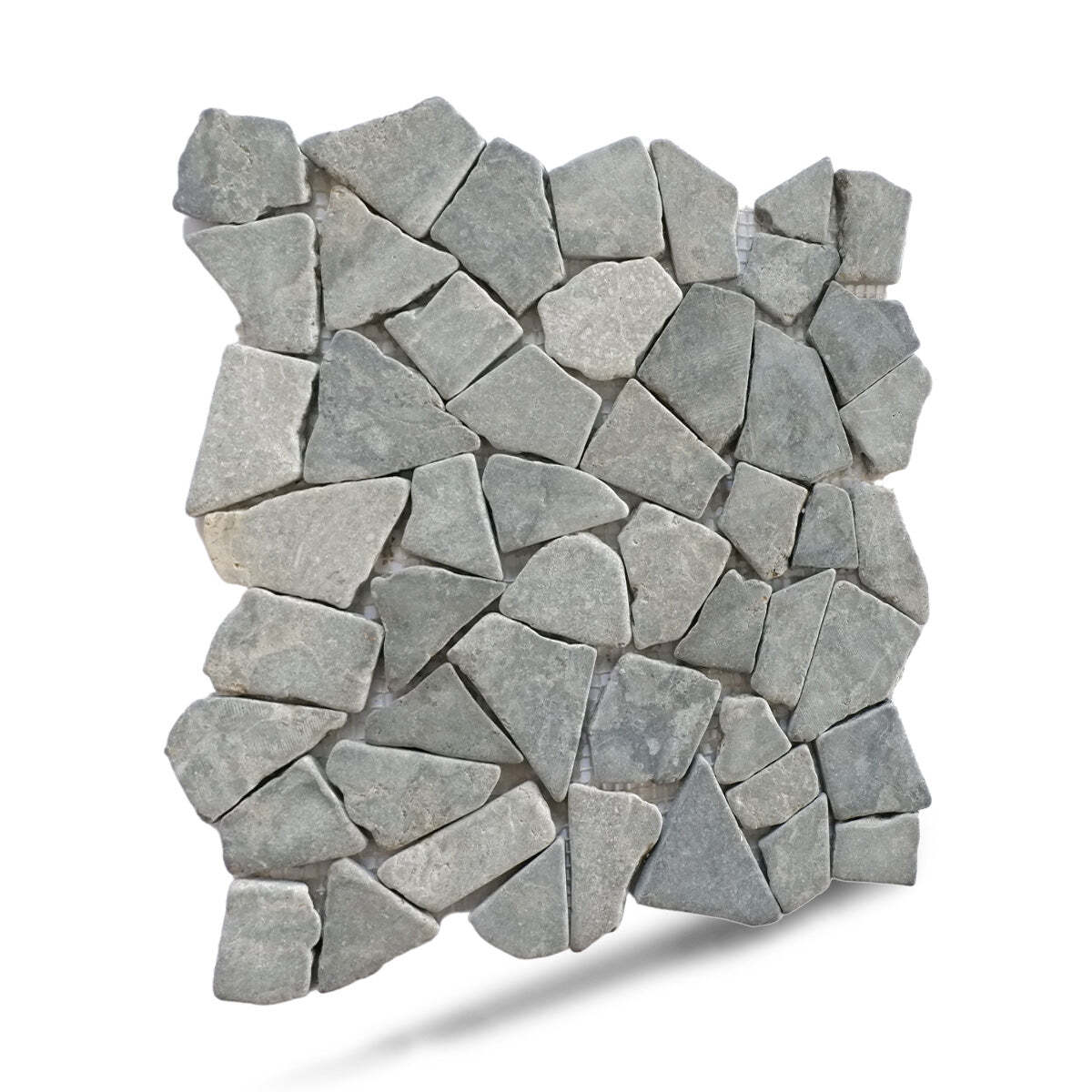 Ash Grey Random Mosaic Wall & Floor Tile ($11.84/SqFt)