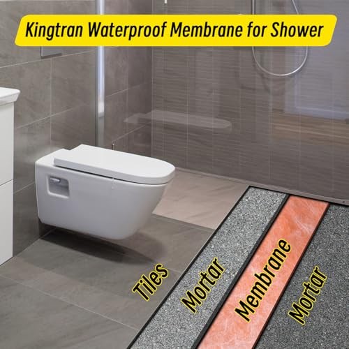 Waterproofing Membrane 3.3 ft x 32.8 ft / 108 Sq Ft 3.3Ft x 32.8Ft 108Sq Ft