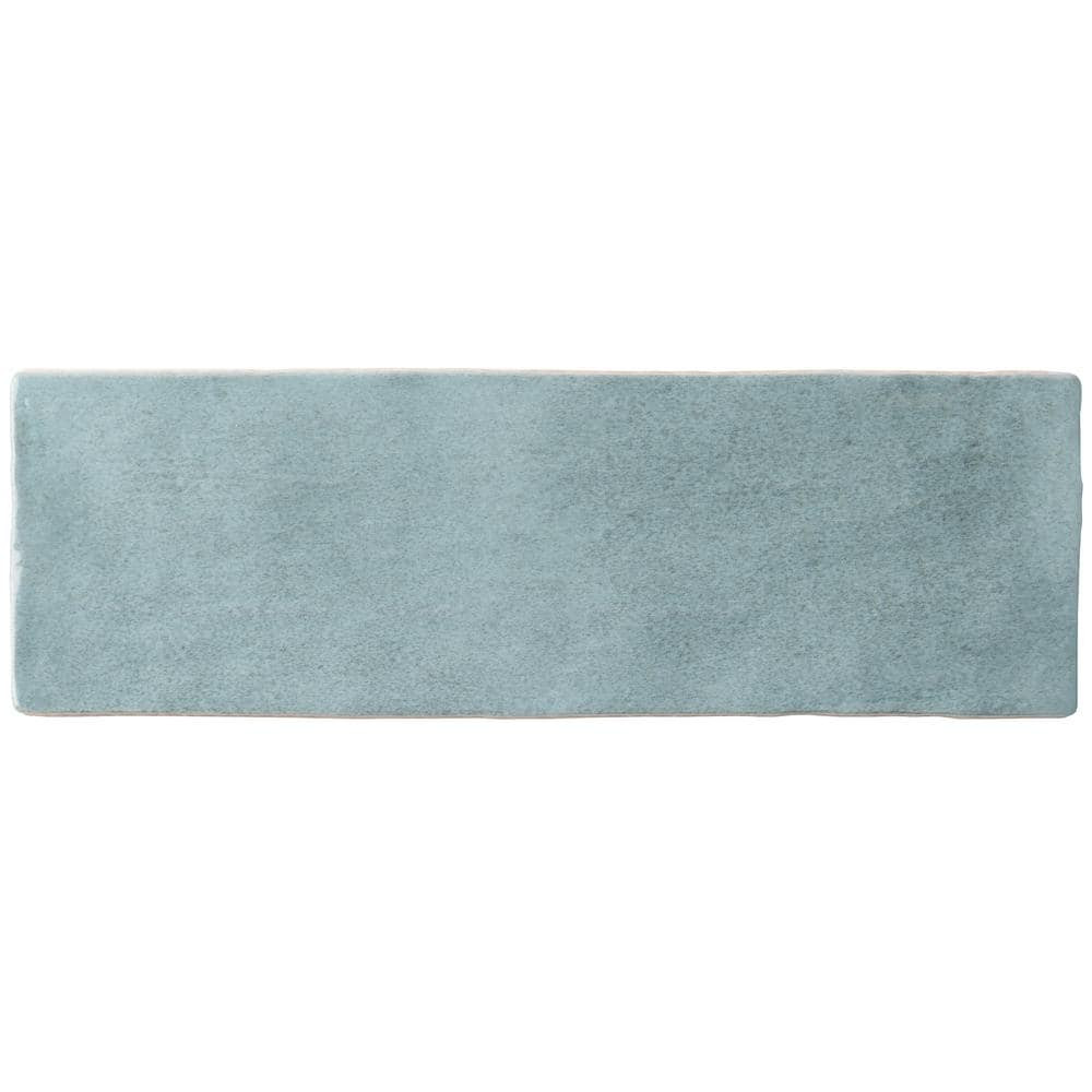 Kingston Turquoise 3 In. X 8 In. Glazed Ceramic Wall Tile (5.38 Sq. Ft./Case)
