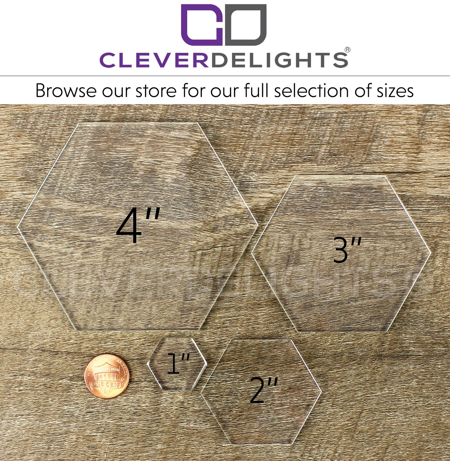 2 Inch Clear Hexagon Glass Tiles – 10 Pack – Art Craft DIY Home Transparent M…