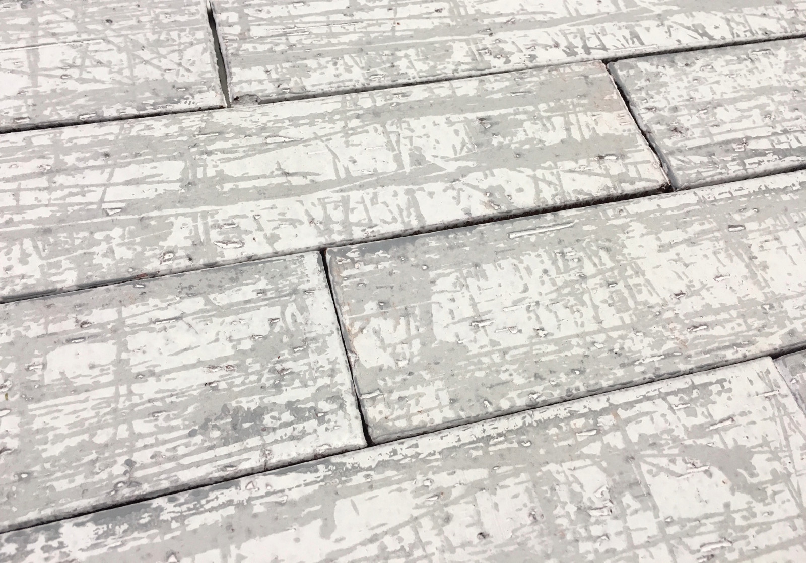 2.5×9.5 White Frost Matte Glazed Extruded Textured Brick Backsplash Field Tile