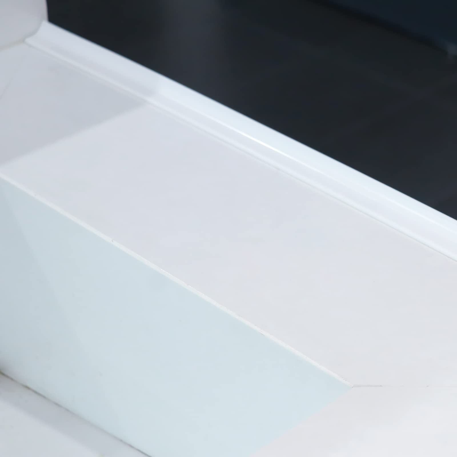 New Collapsible Shower Threshold Water Dam, Self Adhesive 39Inch, Transparent
