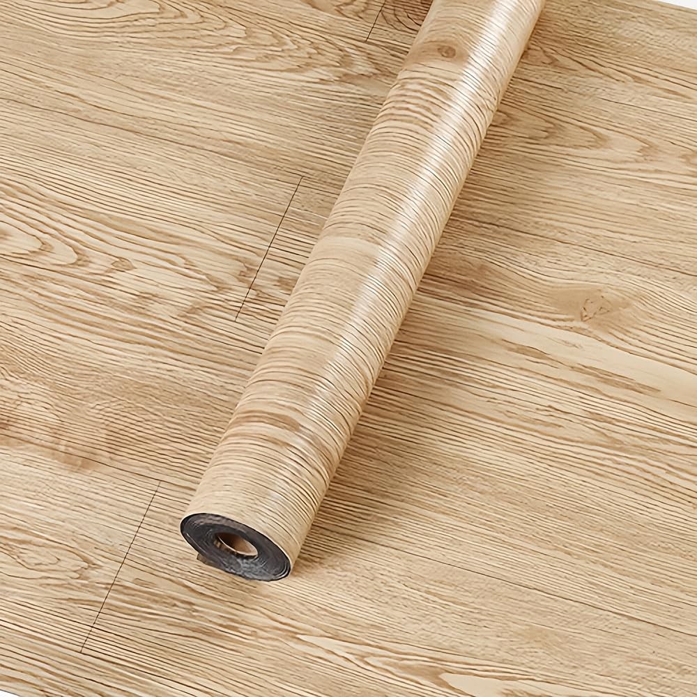 2 Rolls 15.7”x10FT Peel and Stick Vinyl Flooring Roll : 25.73 Sq.ft Self-Adh…