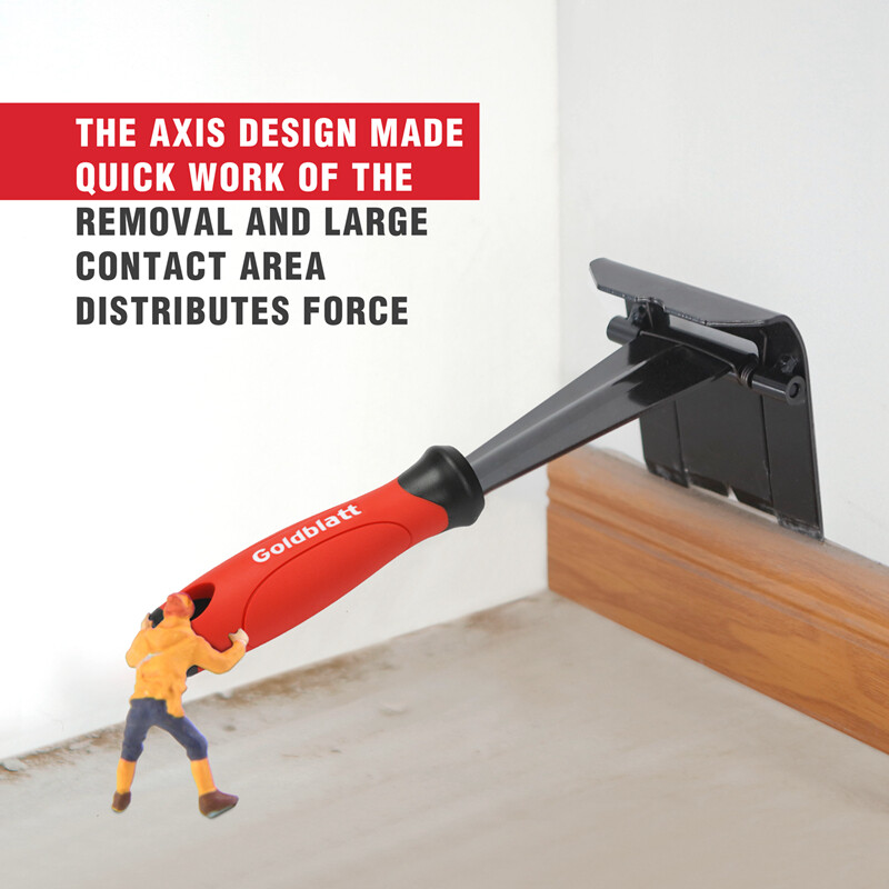 Goldblatt Trim Puller Removal Multi-Tool for Baseboard Flooring Removal Molding