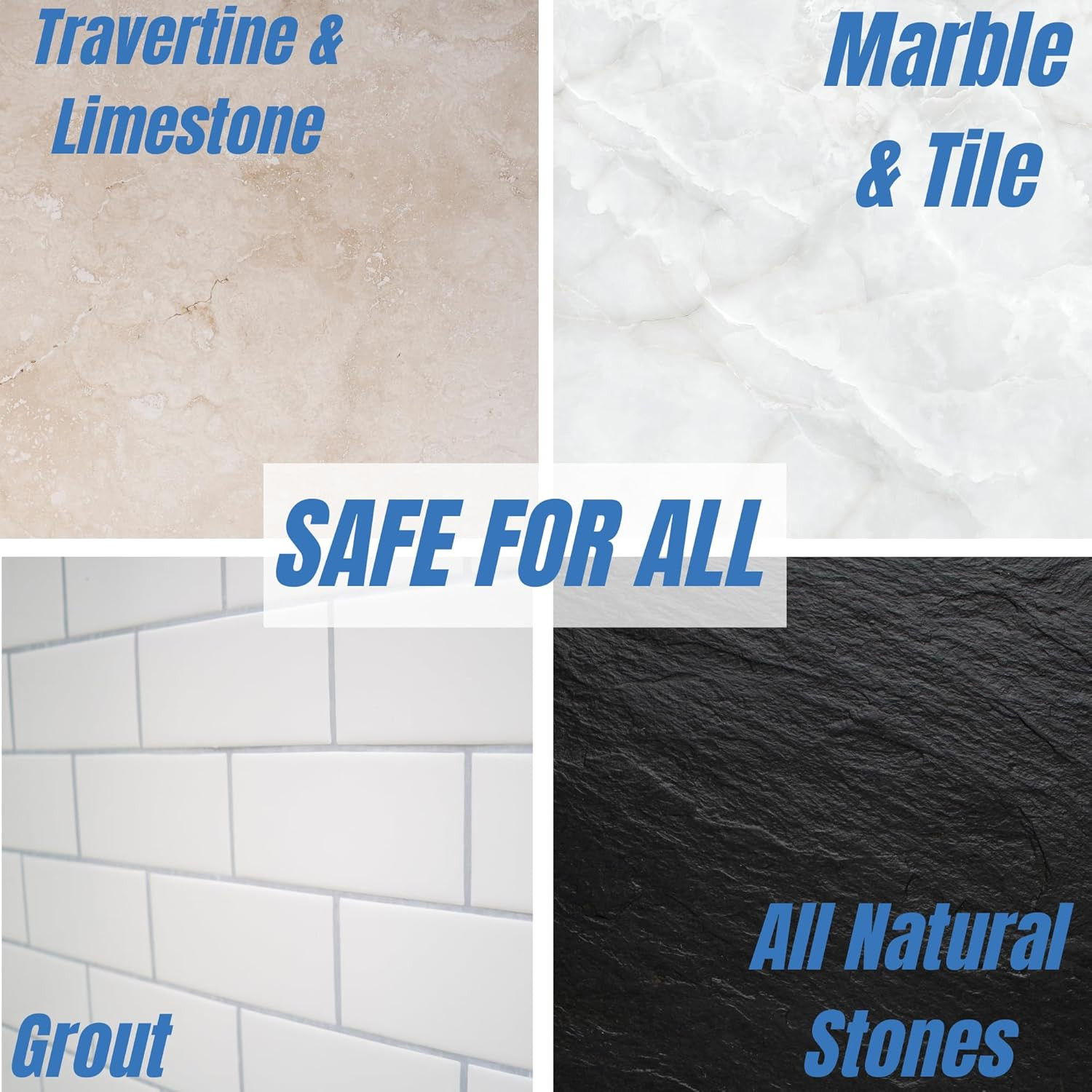 Natural Stone and Grout Penetrating Shower Sealer. Marble, Granite Travertine, L