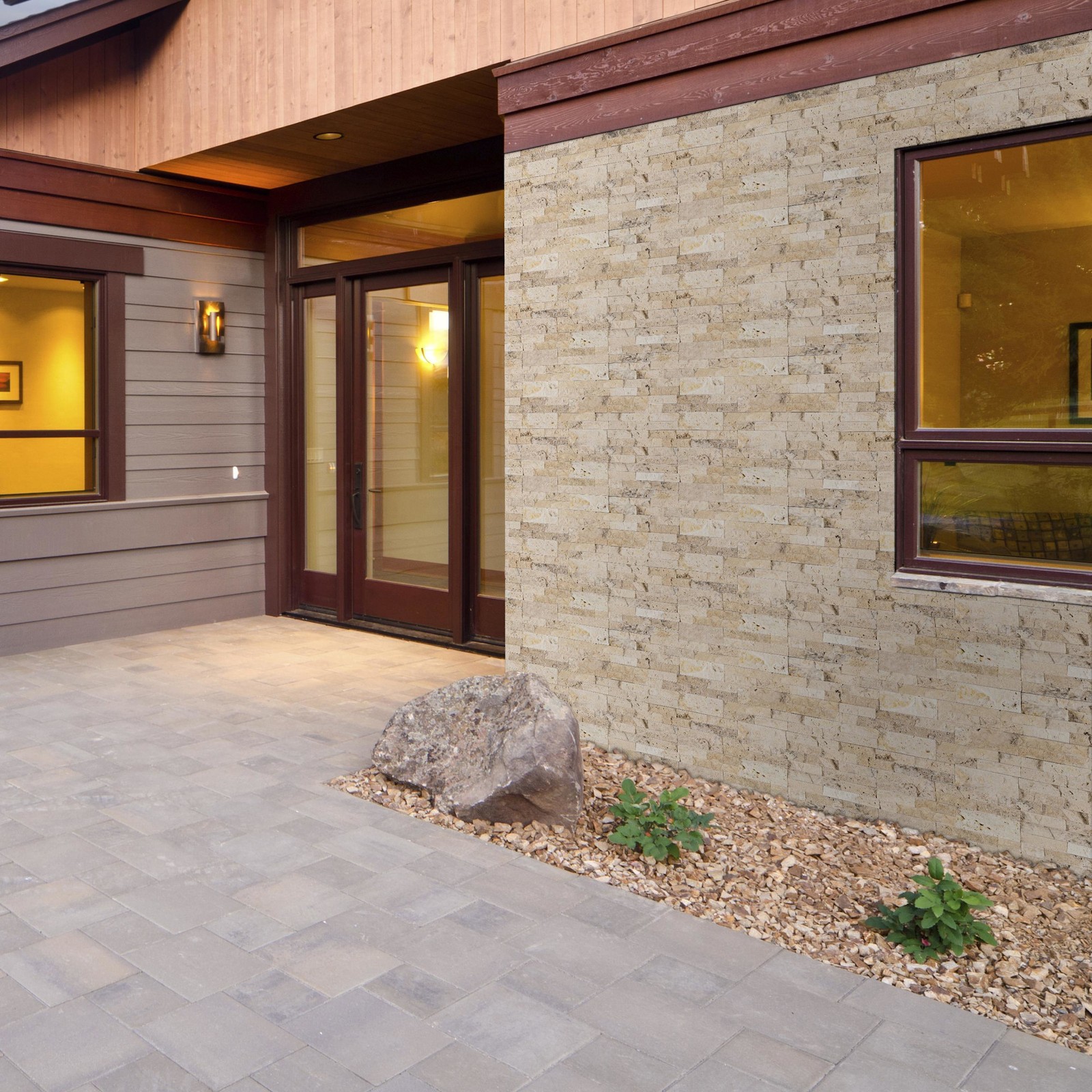 Ackland AKPLPT6X24F-PL 6″ x 24″ Travertine Hardscape Wall Tile – – Nordel Slate