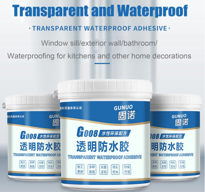 Capcut Invisible Waterproof Waterproof Agent Outdoors,G008 Transparent Glue