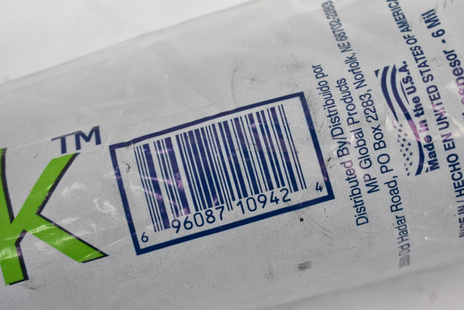 MP Global MoistureBlock Vapor Barrier Underlayment Roll 2.5ft X 40ft 6 Mil USA